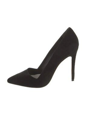 Alice + Olivia Black Suede Pumps. Size: 10 (IT 40).